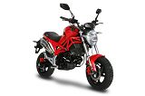 Bombers 50 cc red