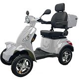 Mobilityscooter 4W white Lithium Battery